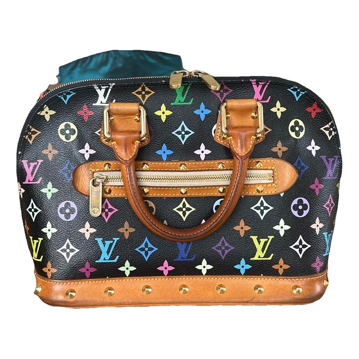 Alma leather handbag