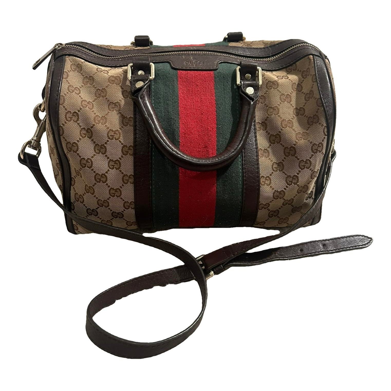 Boston cloth bowling bag