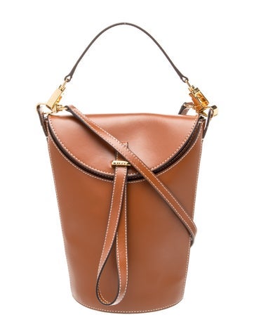 Staud Leather Bucket Bag