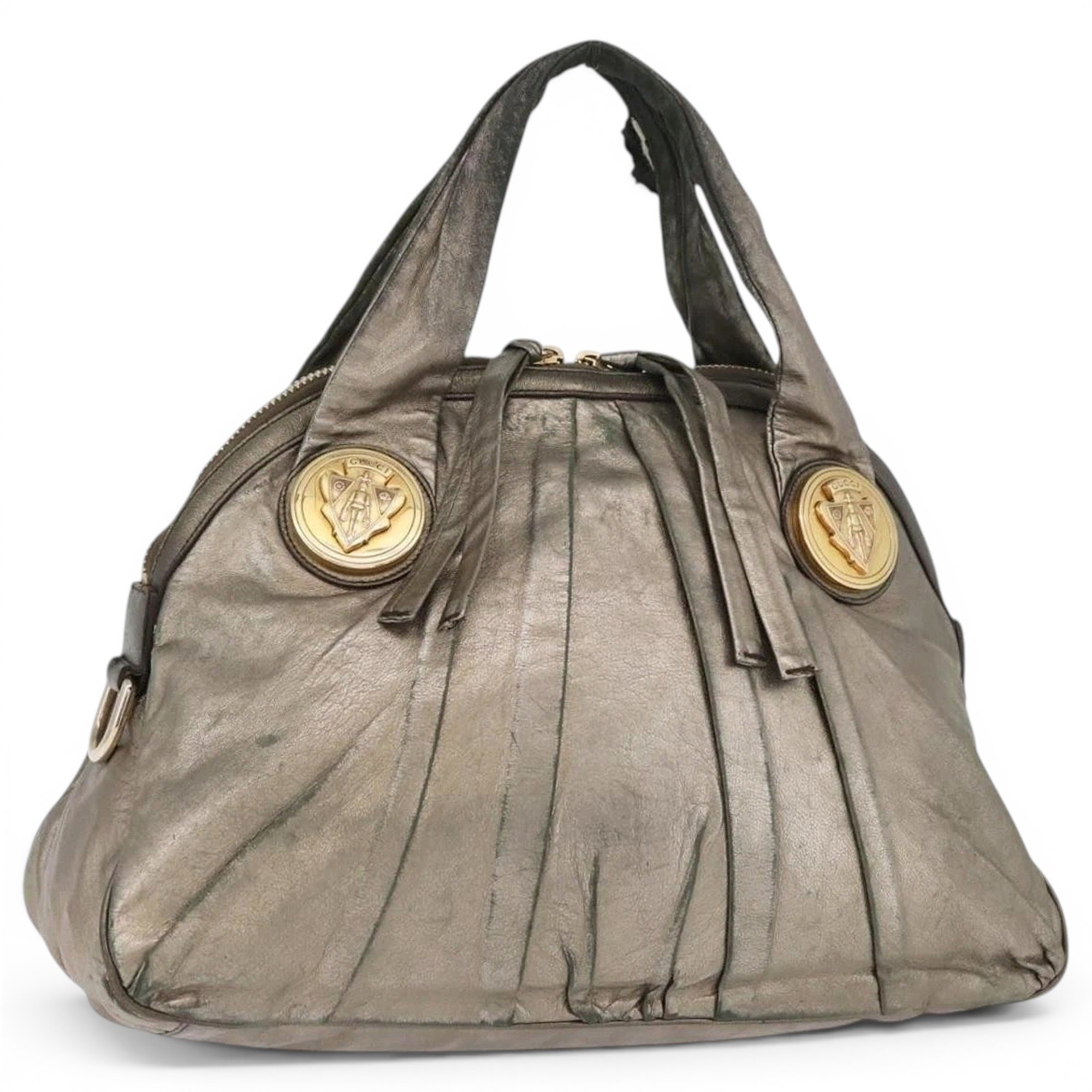 Leather tote