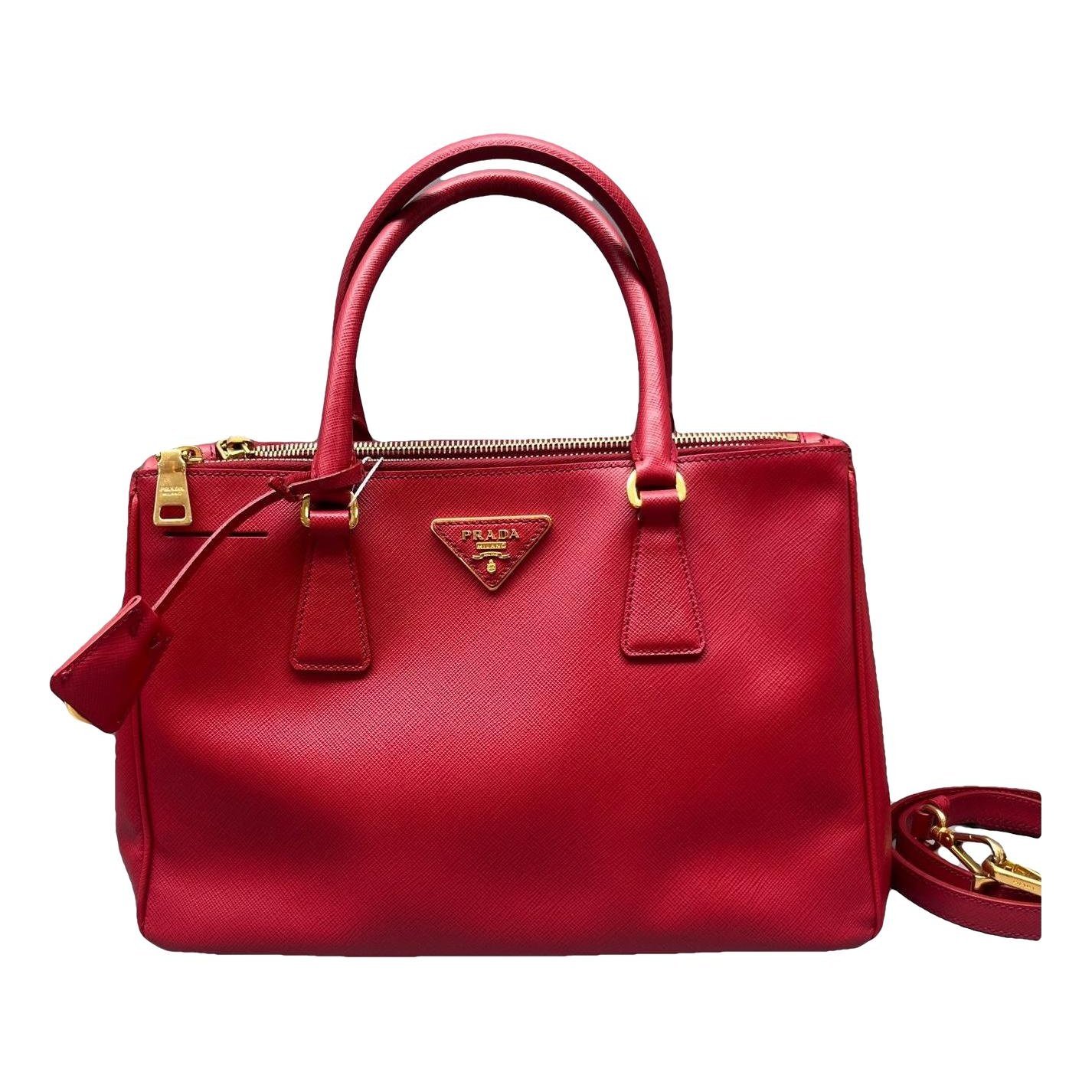 Galleria leather handbag