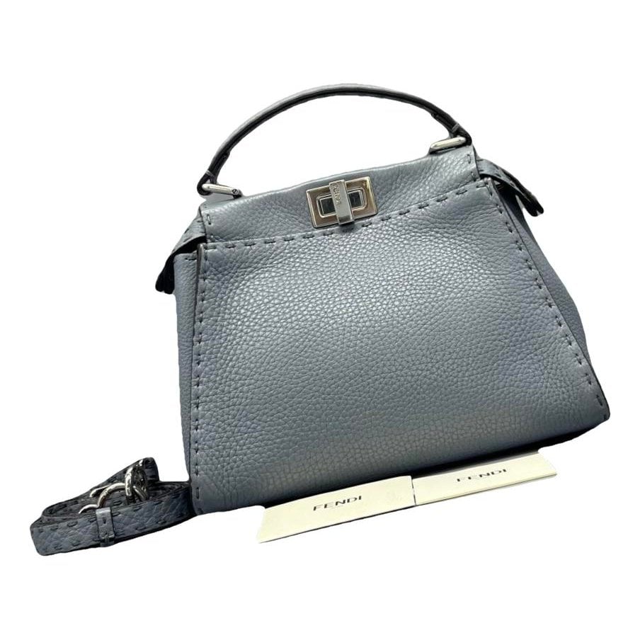 Peekaboo leather handbag