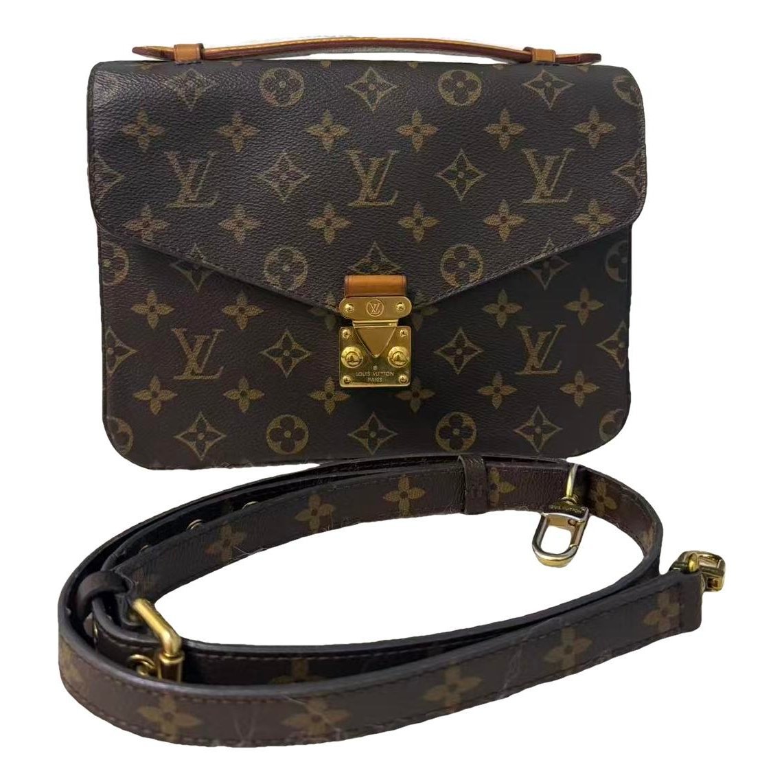 Metis leather crossbody bag