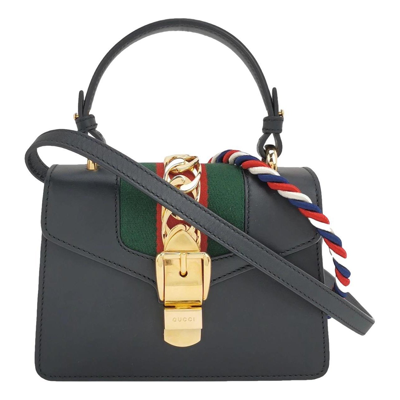 Sylvie Top Handle leather handbag