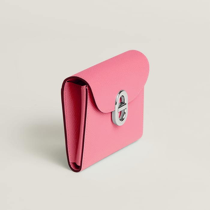 Rose Confetti Maillon Compact Wallet