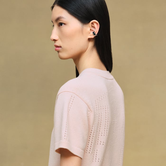 Rose Palomino Cashmere Dress