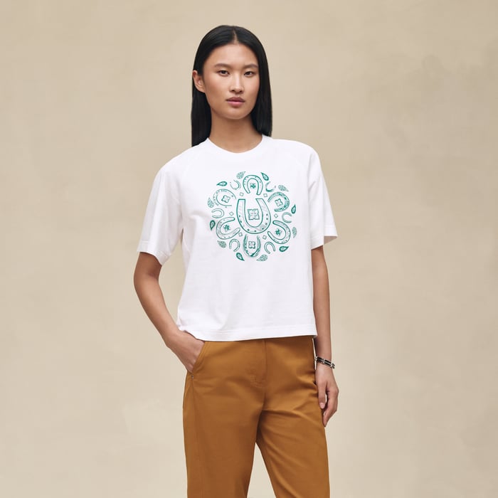 Blanc Maxi Printed T-shirt