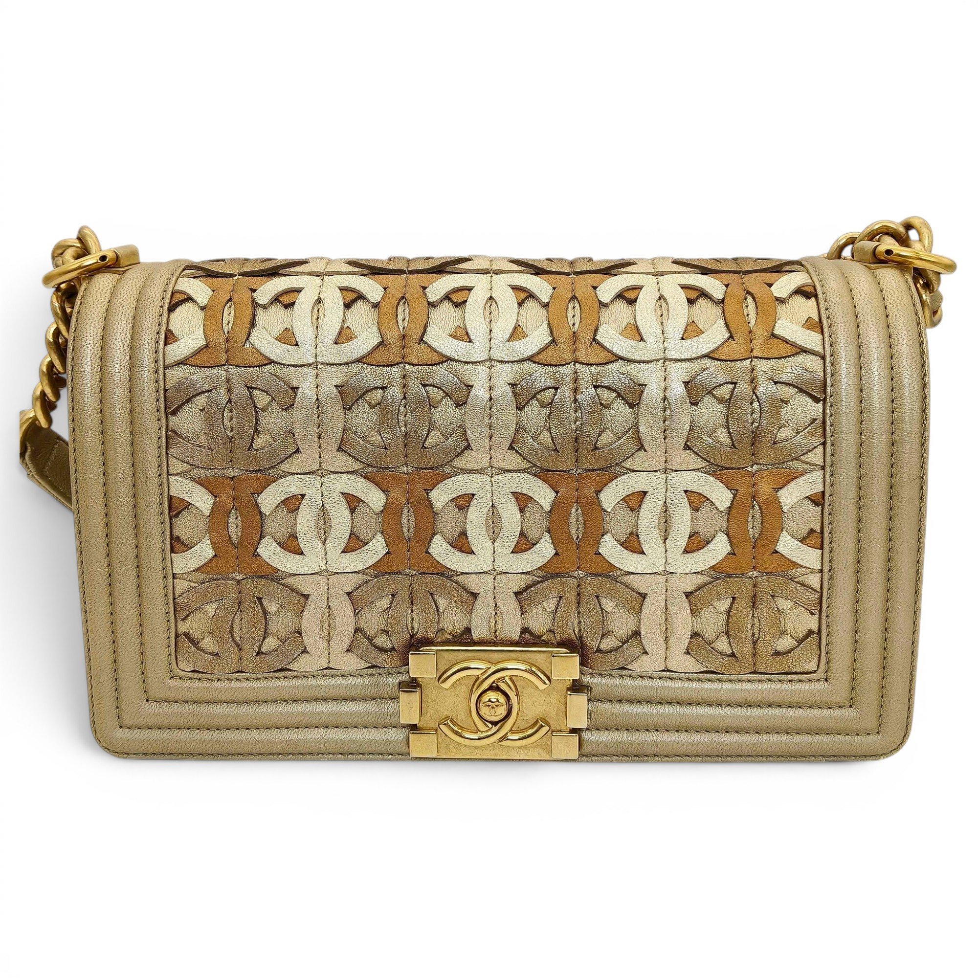 Boy leather crossbody bag