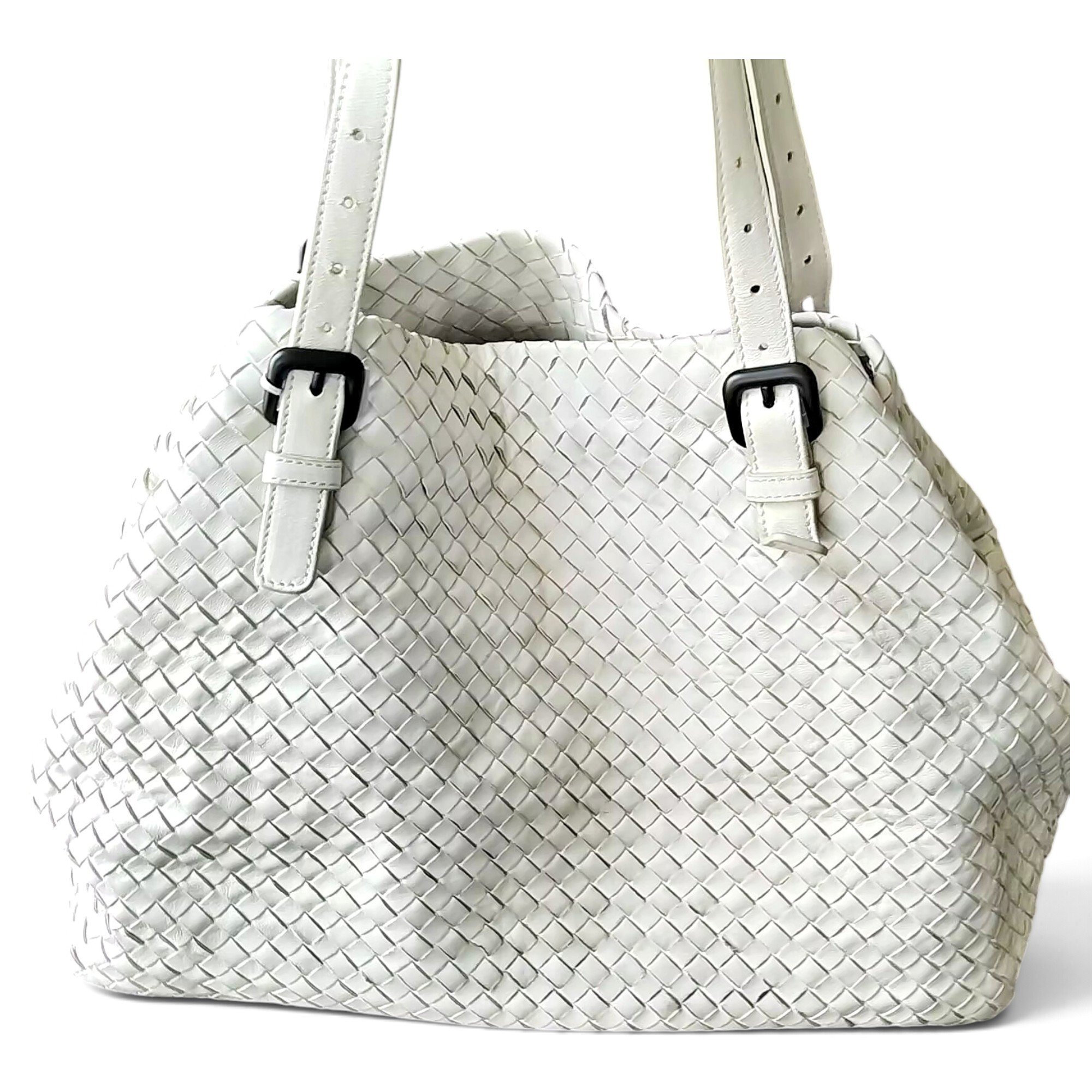 Fourre-Tout leather handbag