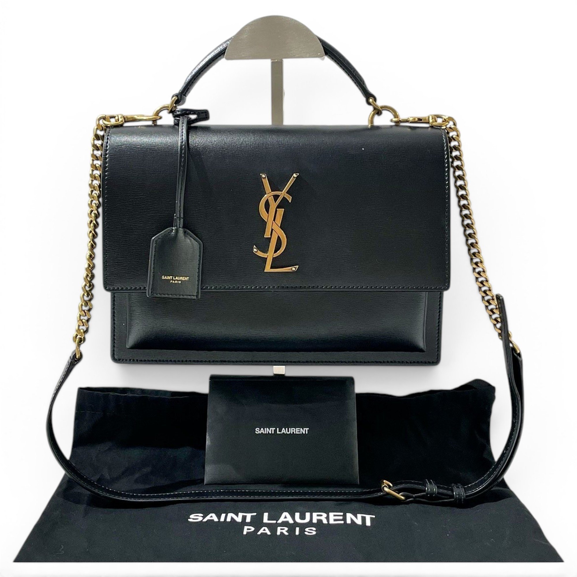 Sunset leather handbag