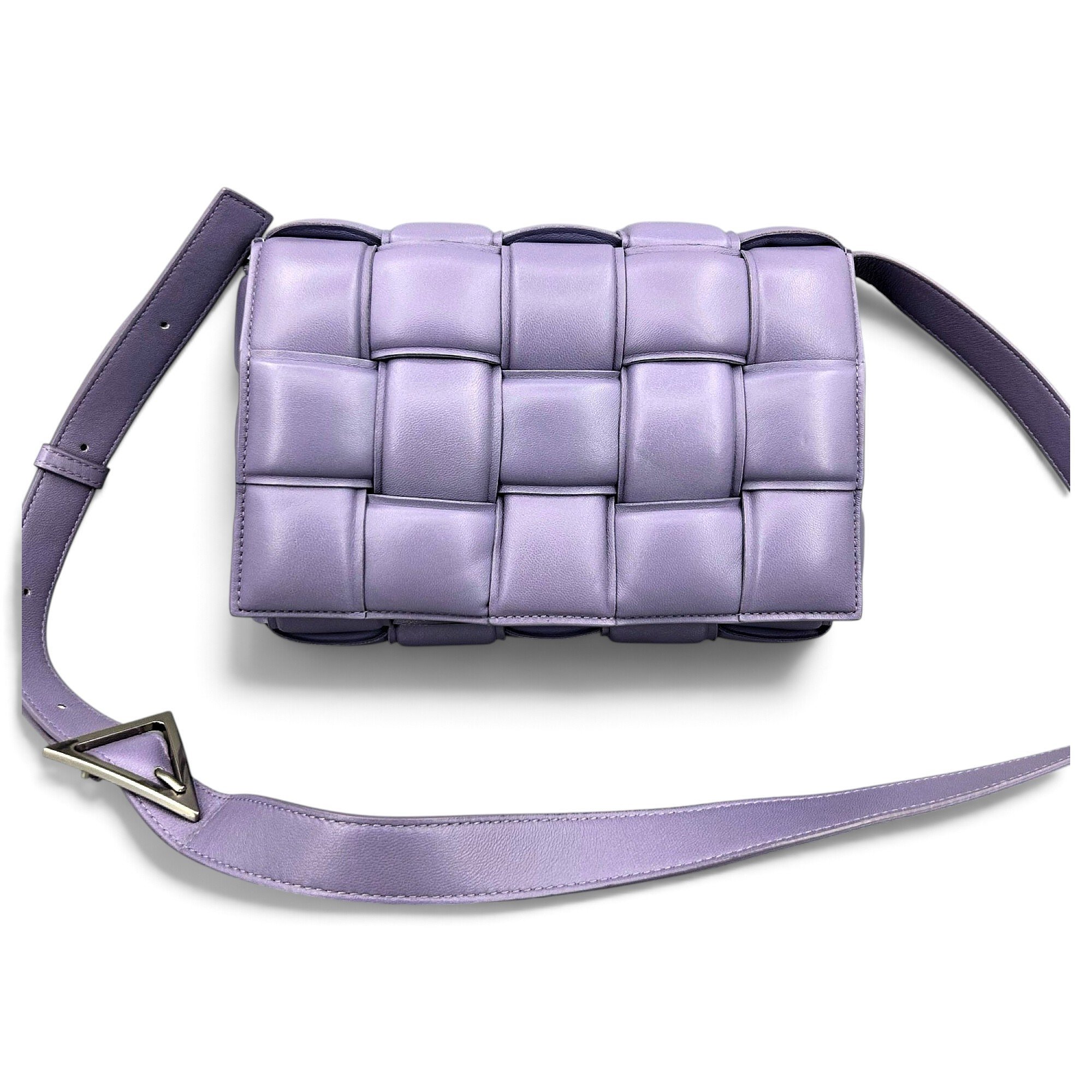 Cassette Padded leather crossbody bag