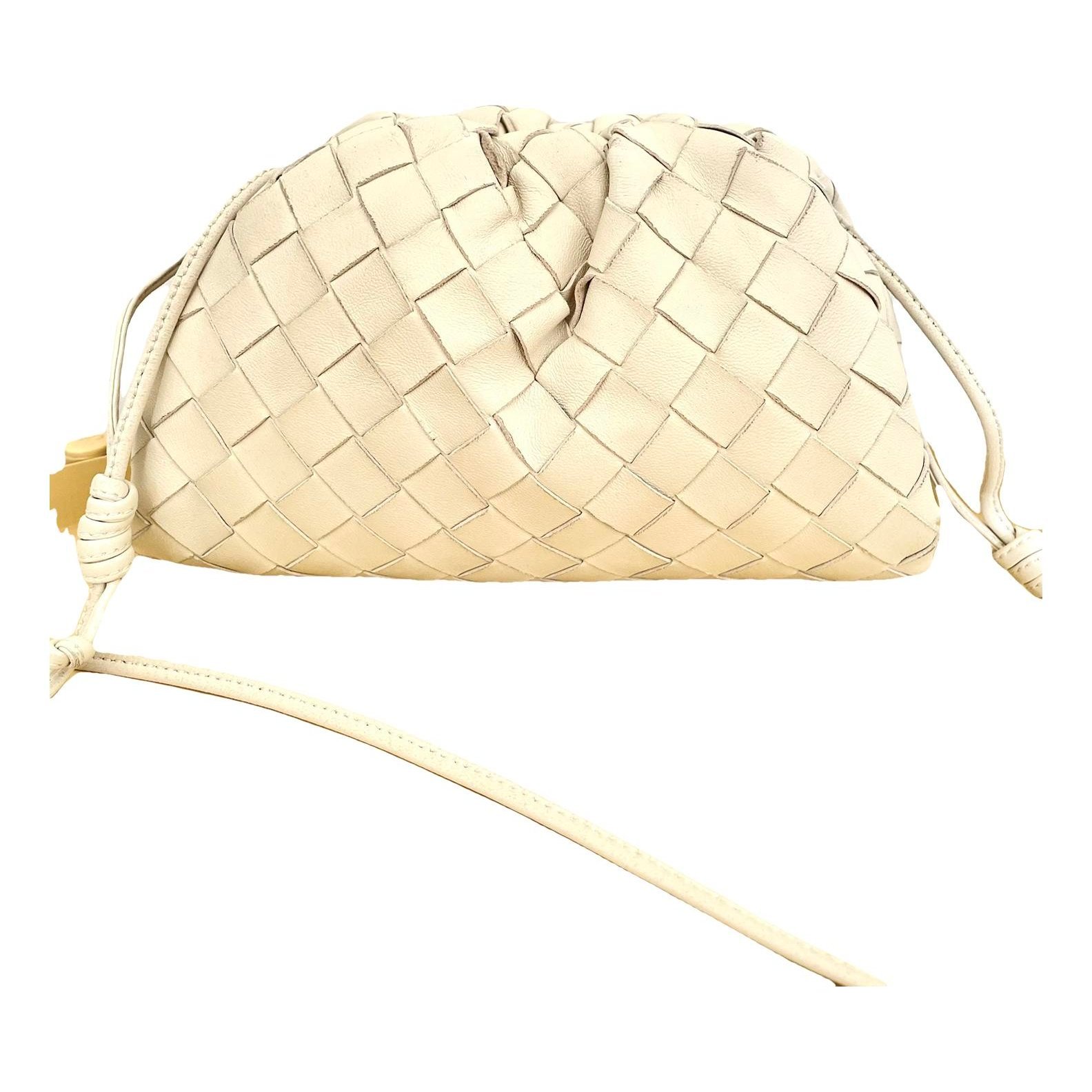 Pouch leather mini bag