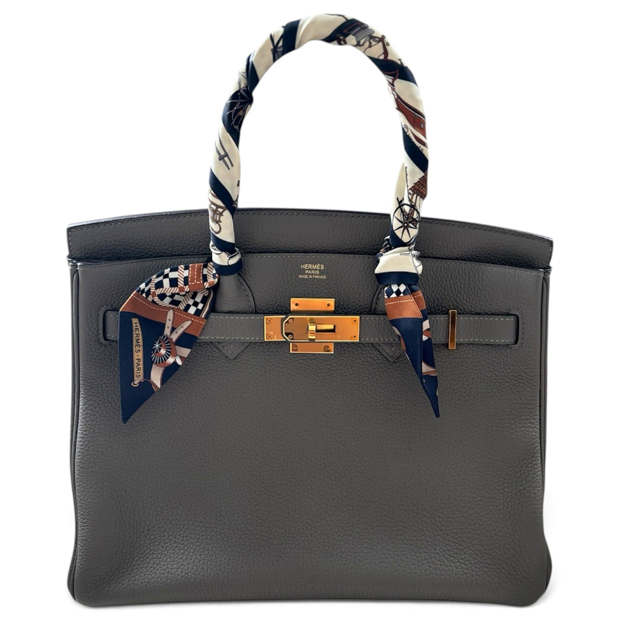 Birkin 30 leather bag