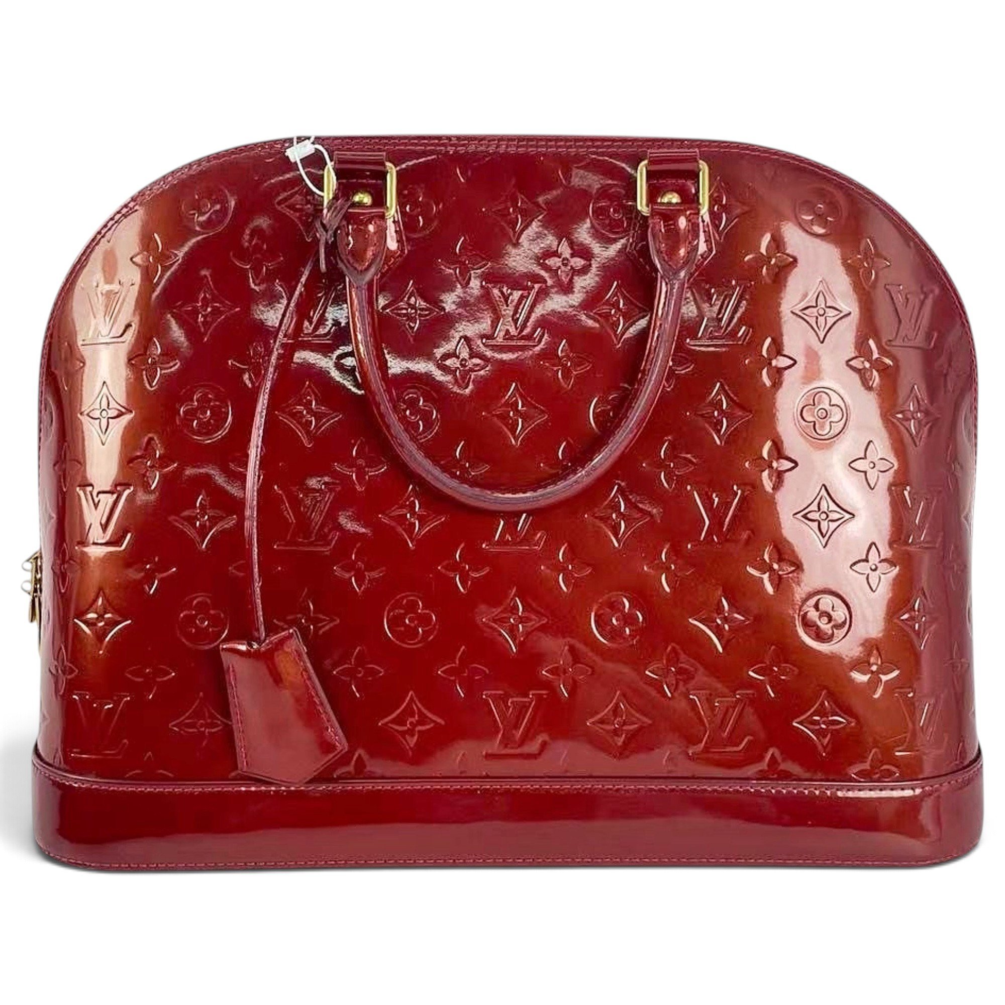 Alma patent leather handbag