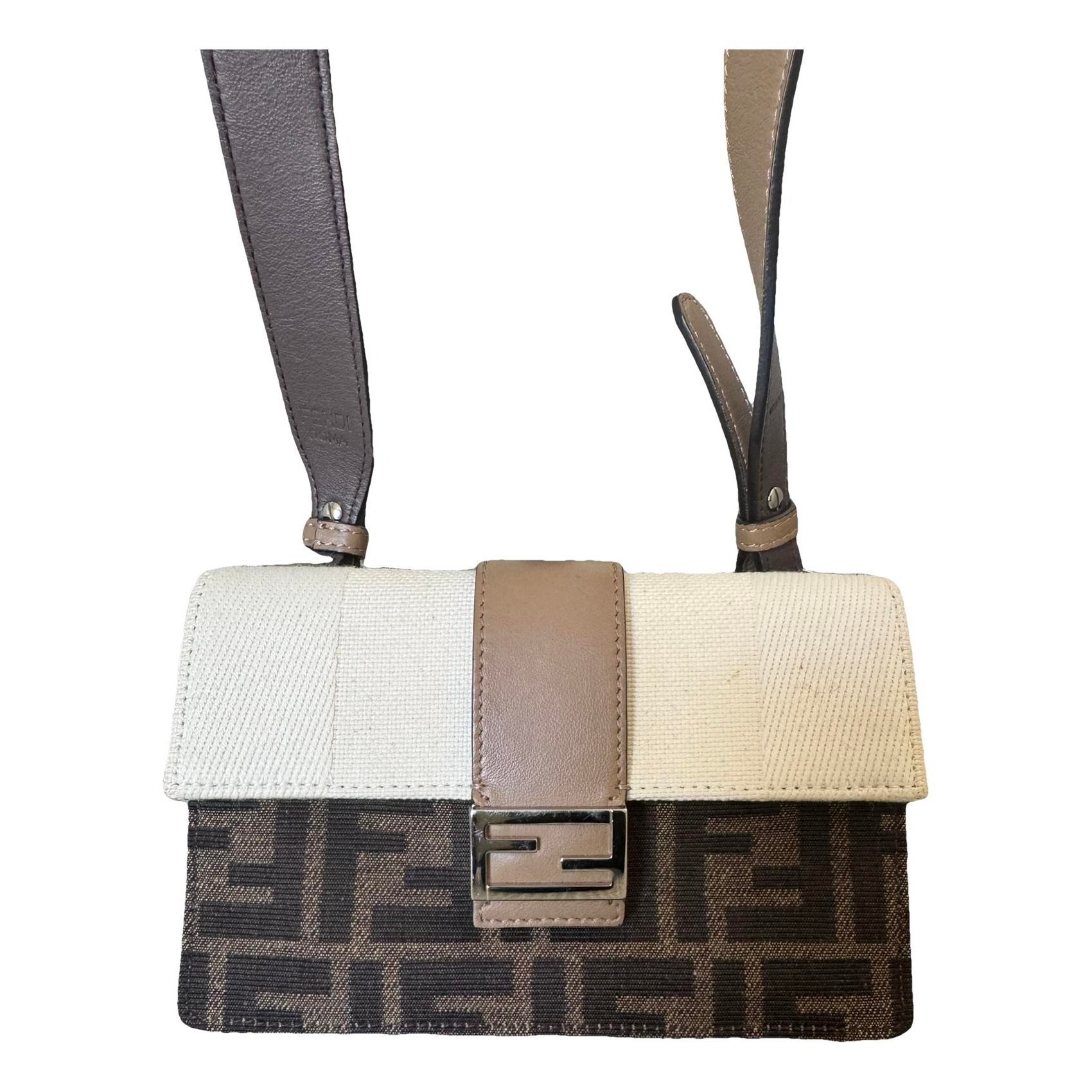 Baguette cloth crossbody bag