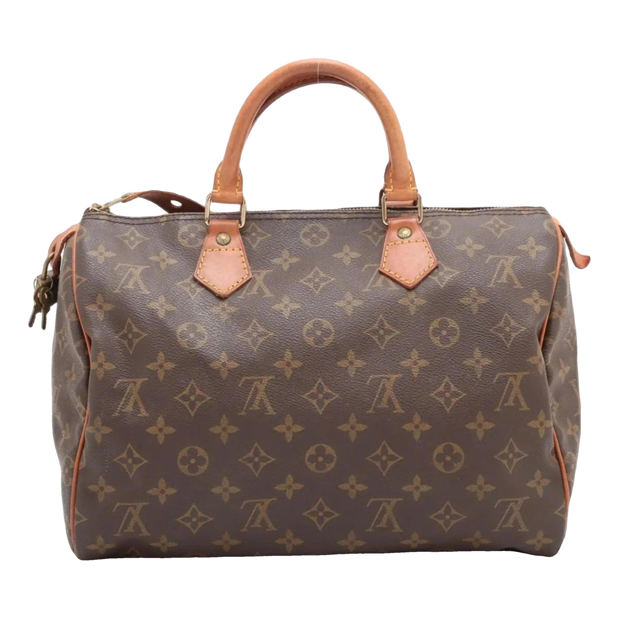 Speedy leather bag