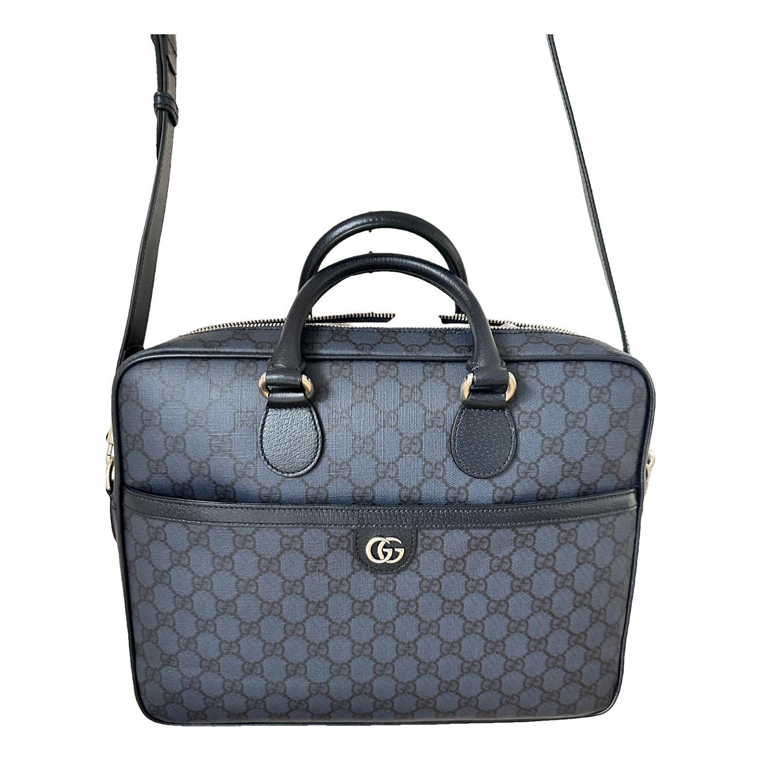 Leather satchel