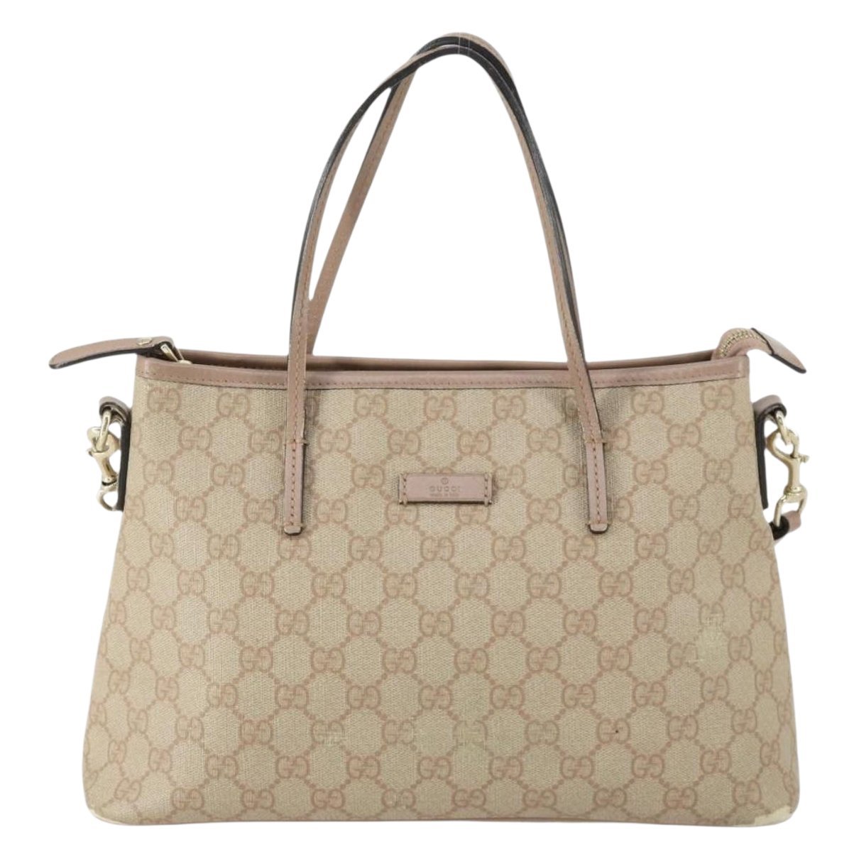 Leather tote