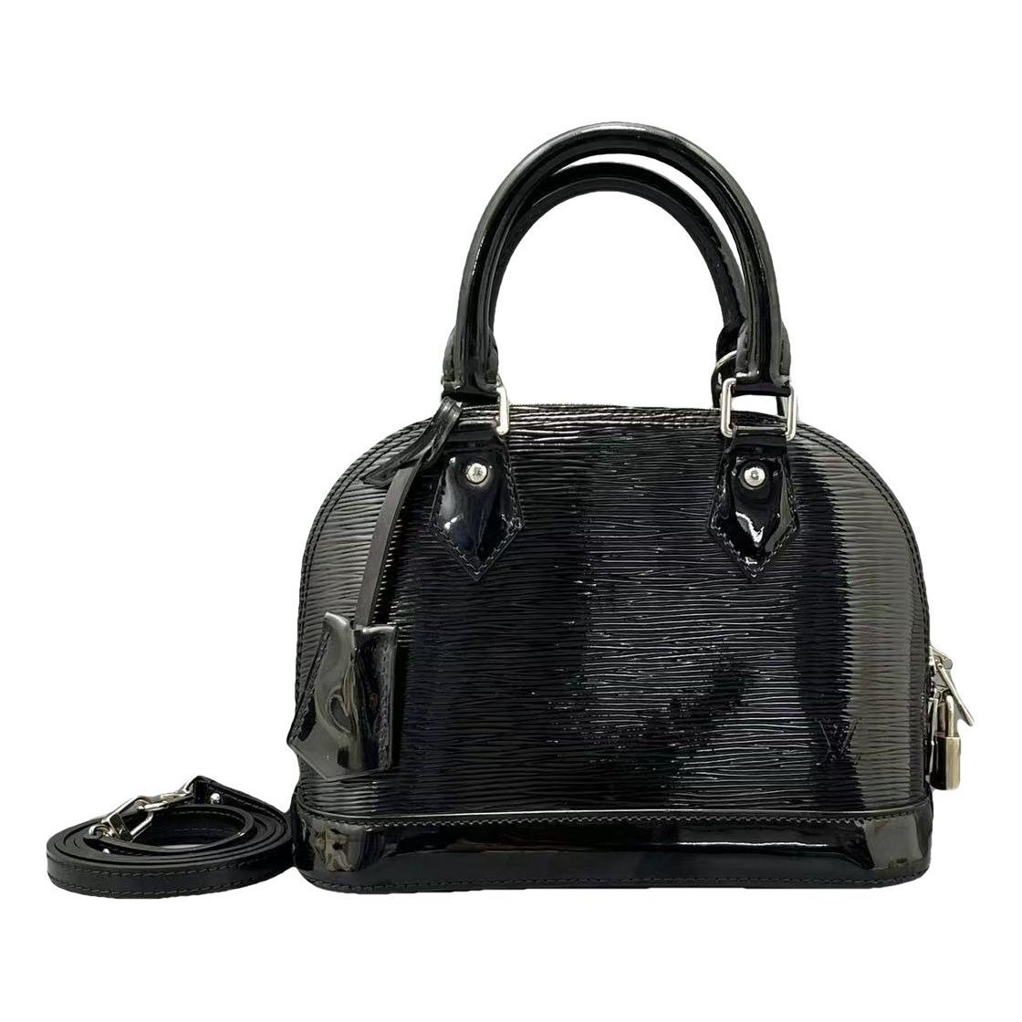 Alma BB patent leather handbag