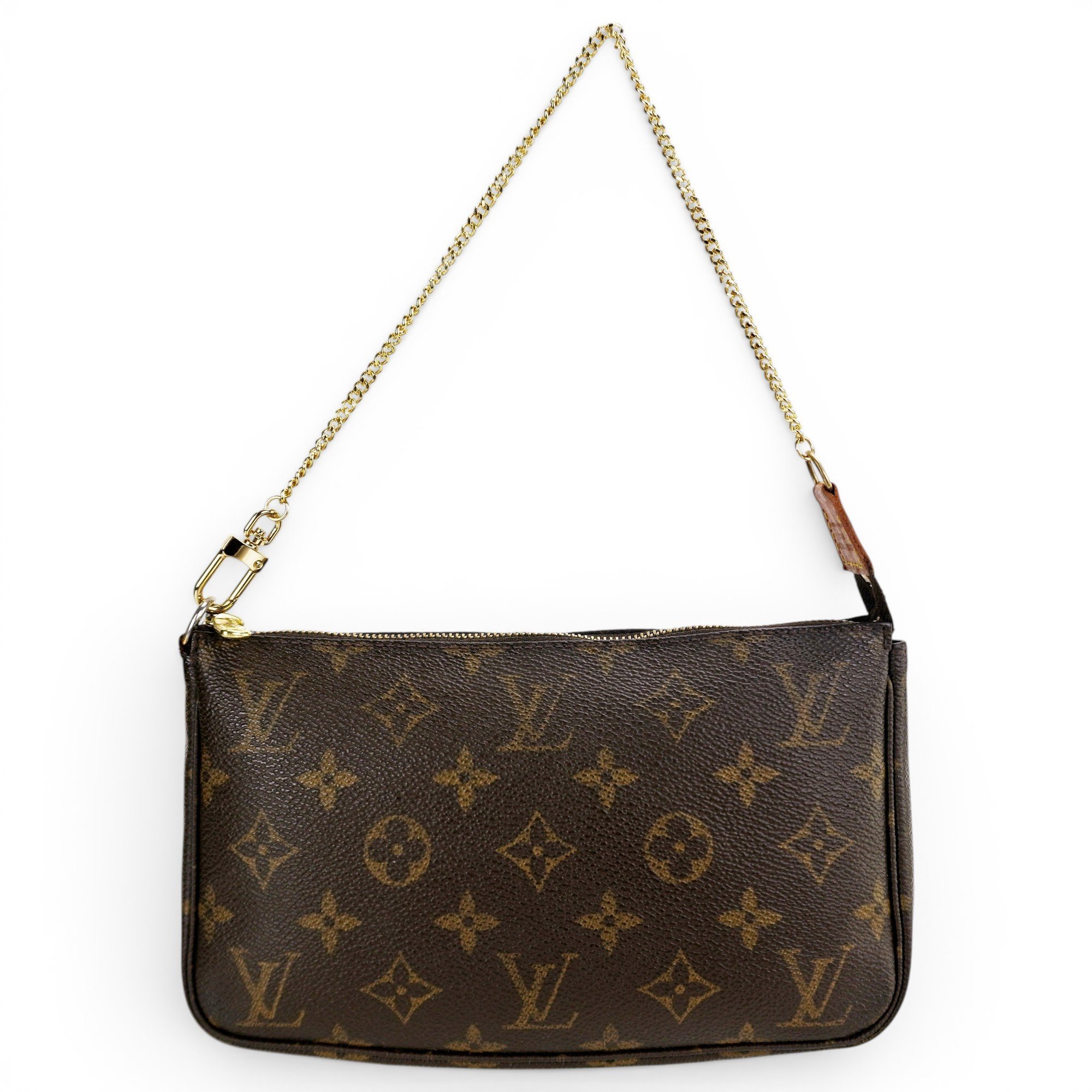 Pochette Accessoire leather handbag