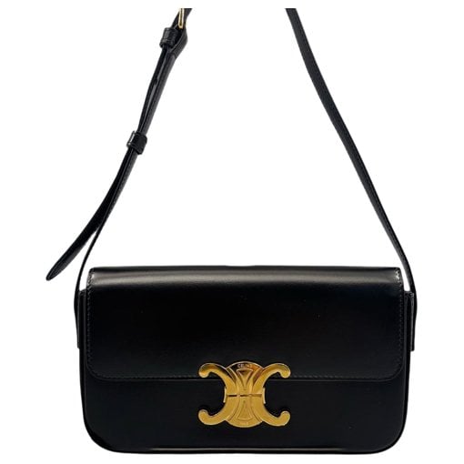 Triomphe Long leather handbag