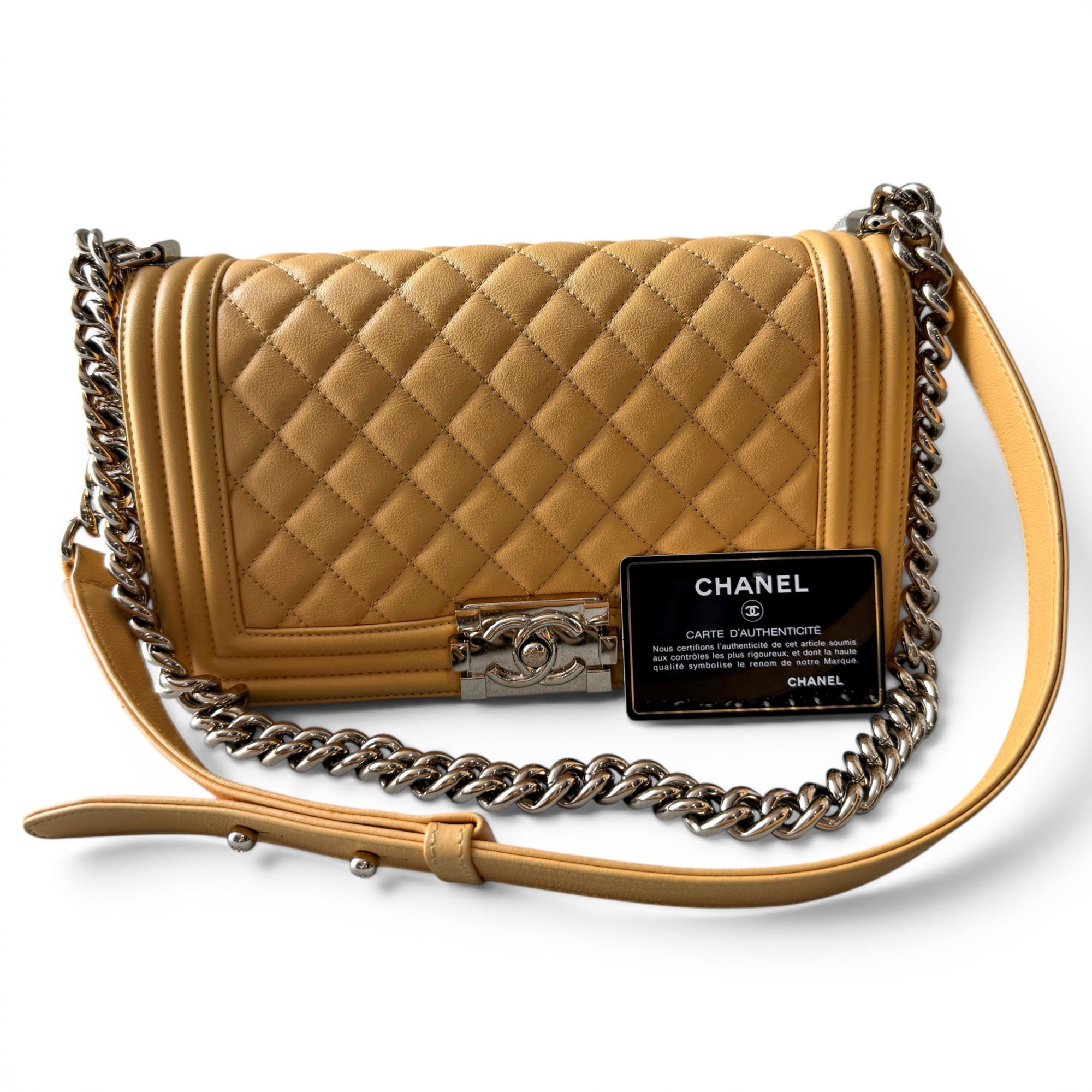 Boy leather handbag