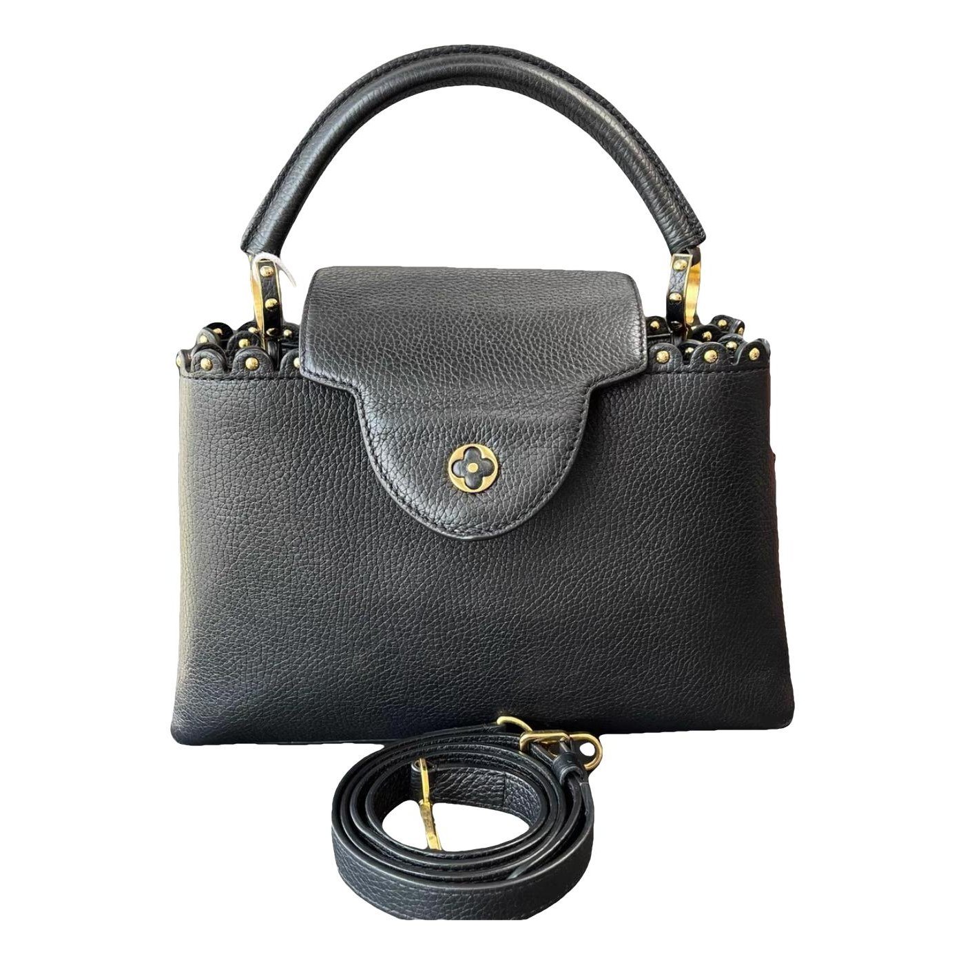 Capucines leather handbag