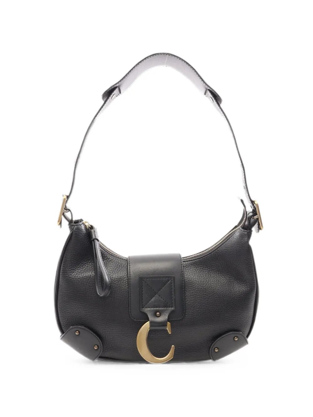 2000s C bracket shoulder bag