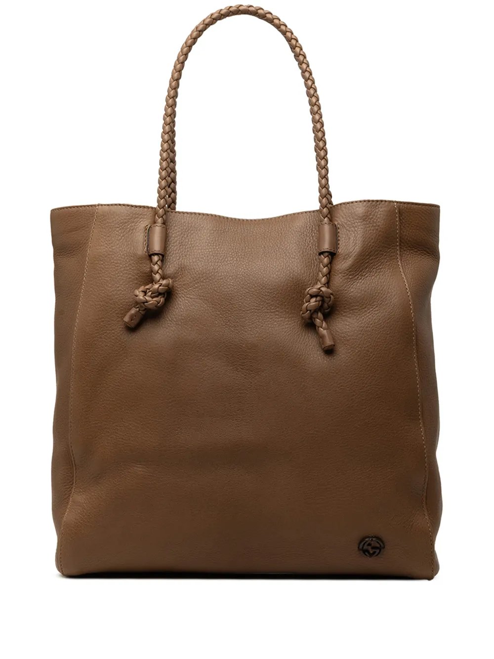 2000-2015 Calfskin Braided Handle tote bag