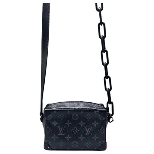 City Trunk vinyl crossbody bag