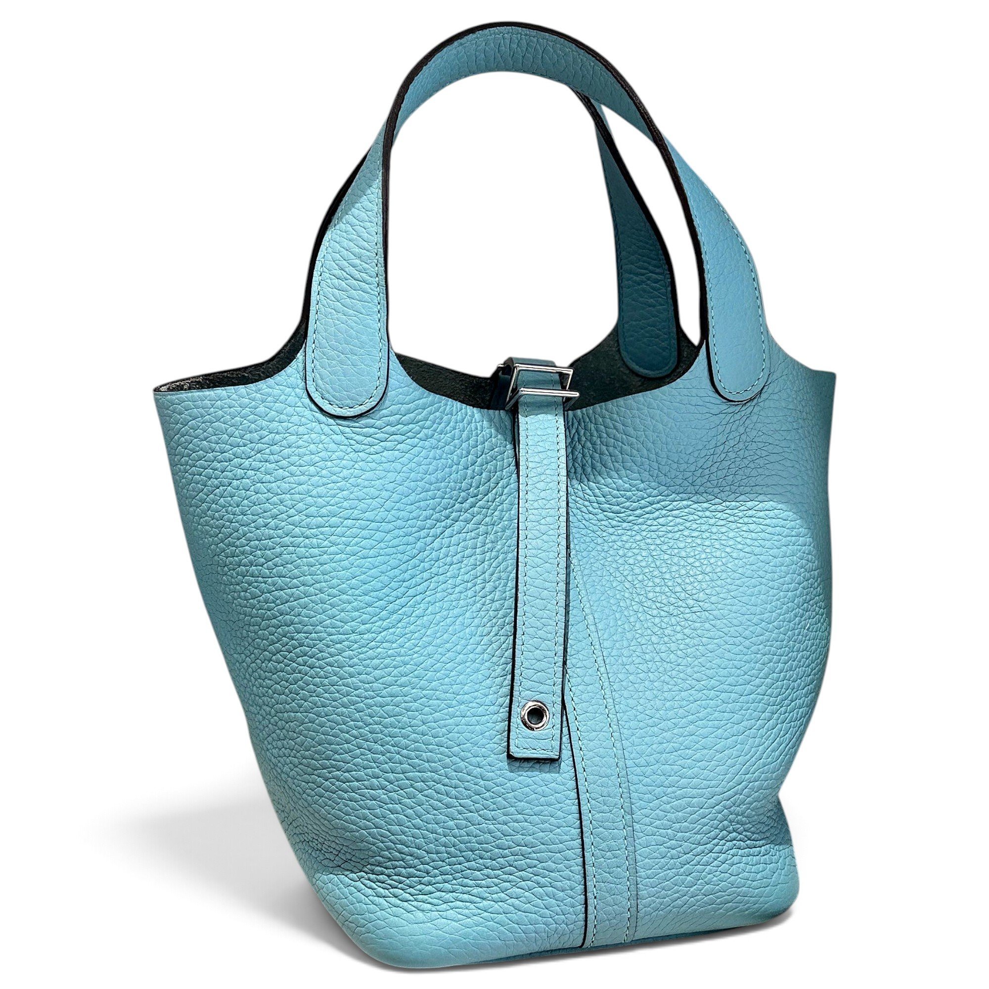 Picotin leather handbag