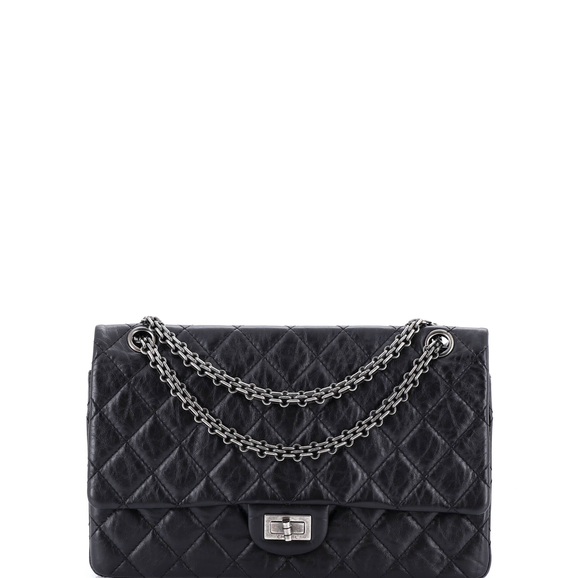Chanel Reissue 2.55 Flap Bag Quilted Aged Calfskin 226