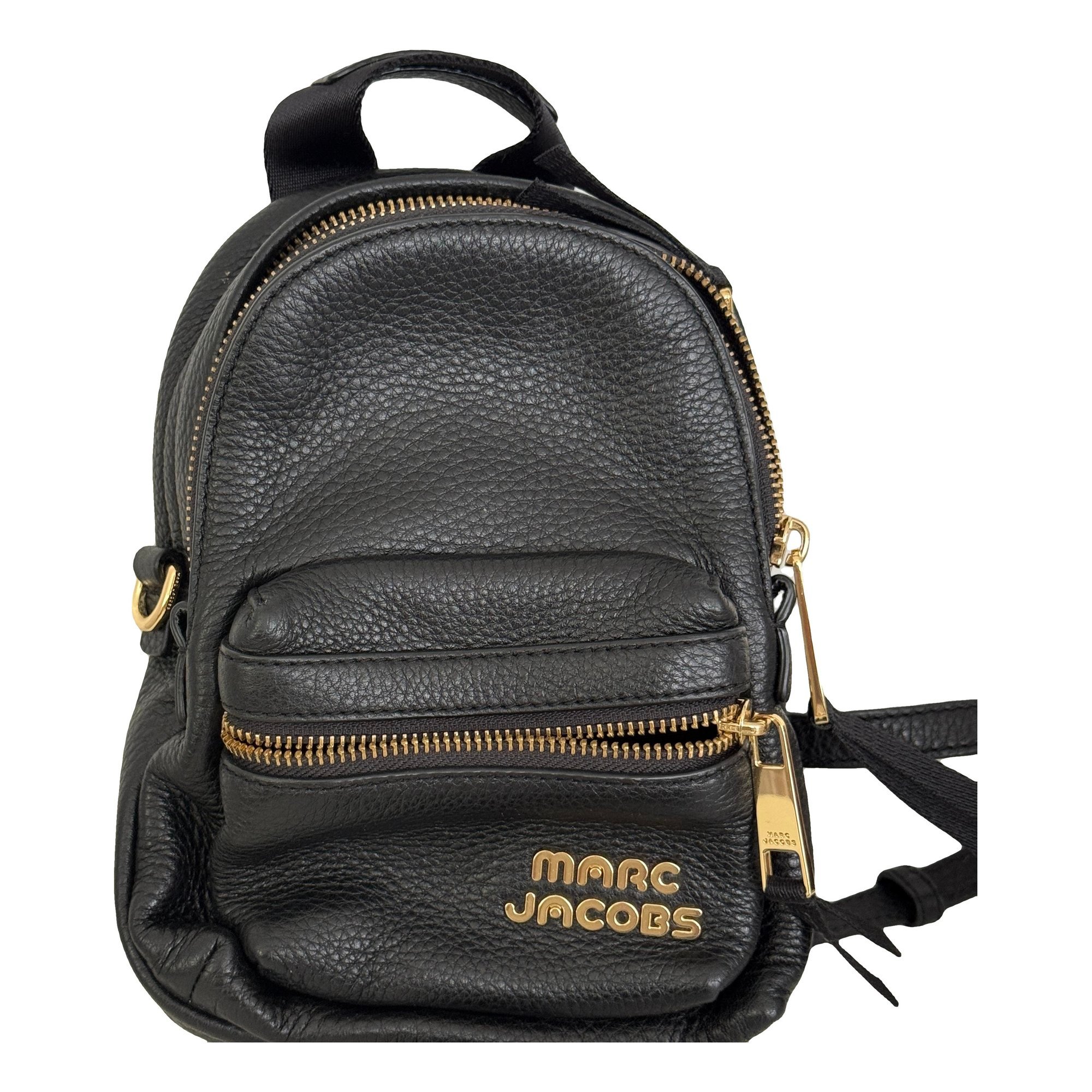 Leather backpack