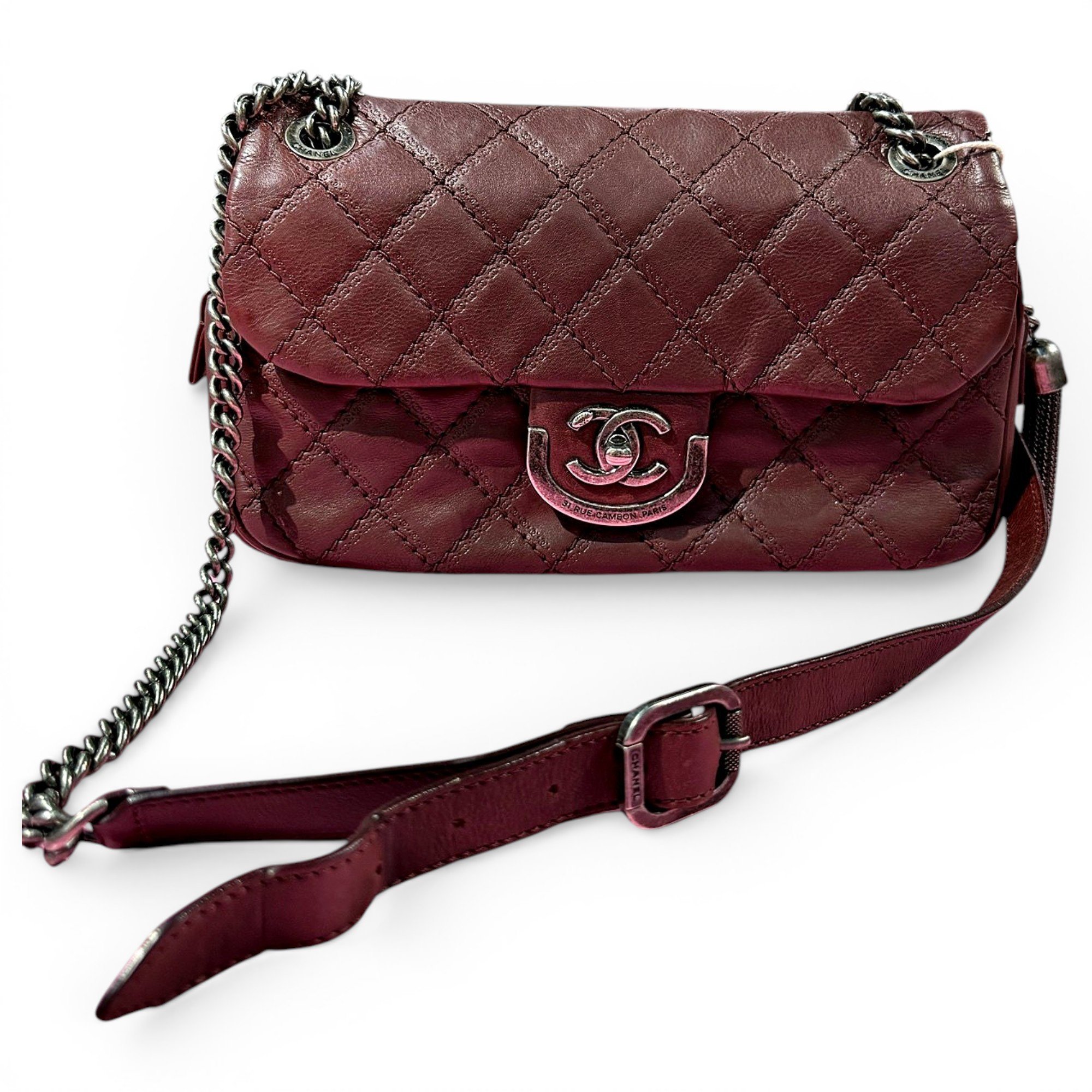 Leather handbag
