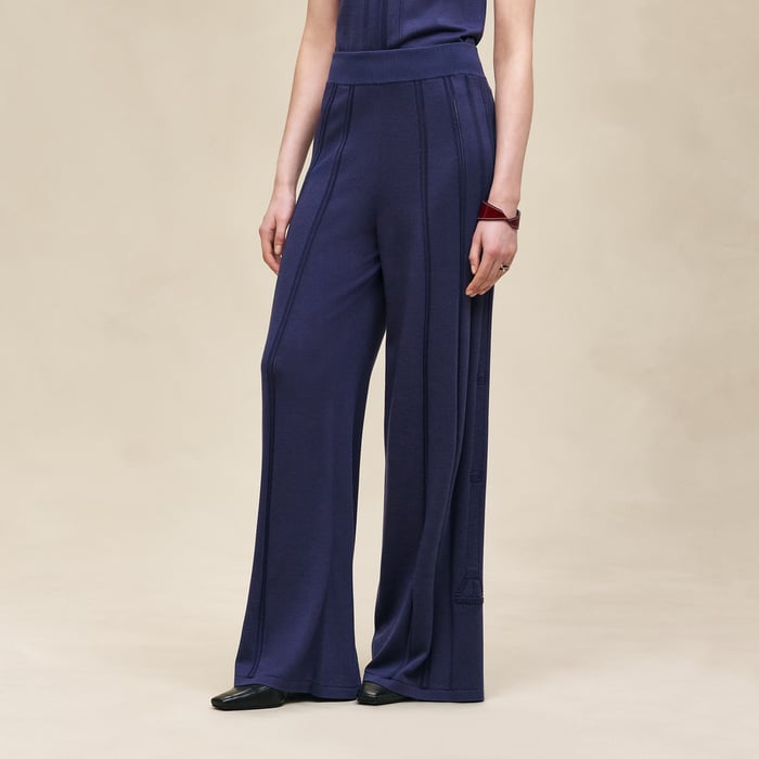 Bleu Abysse "Etriers Remix" Loose Fit Pants