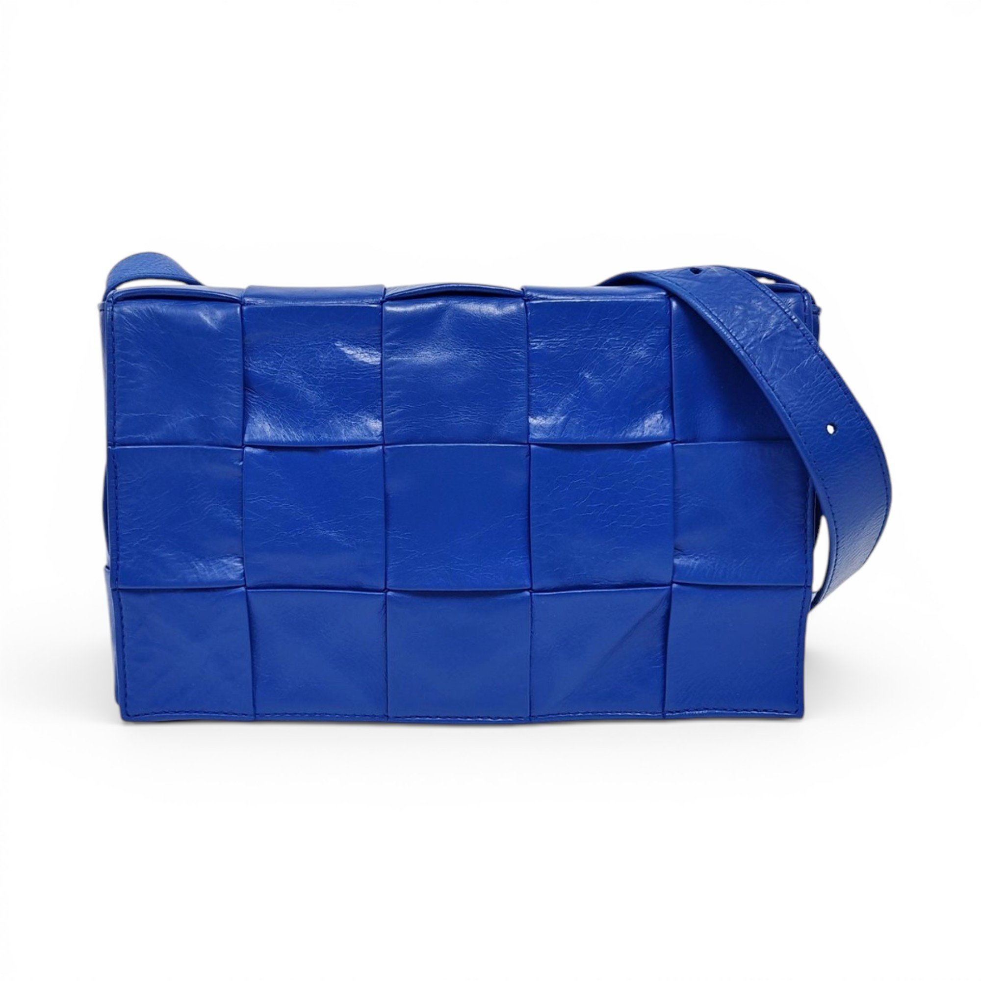 Cassette leather crossbody bag