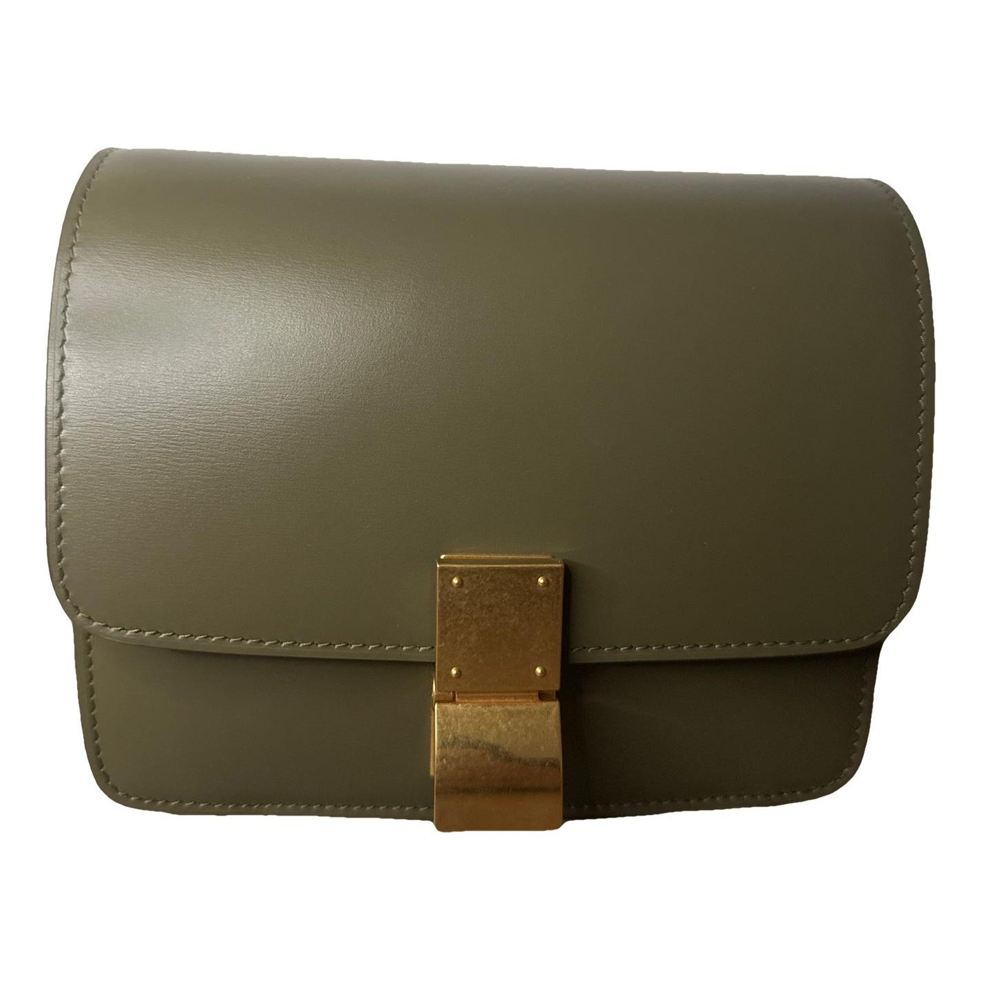 Classic leather crossbody bag