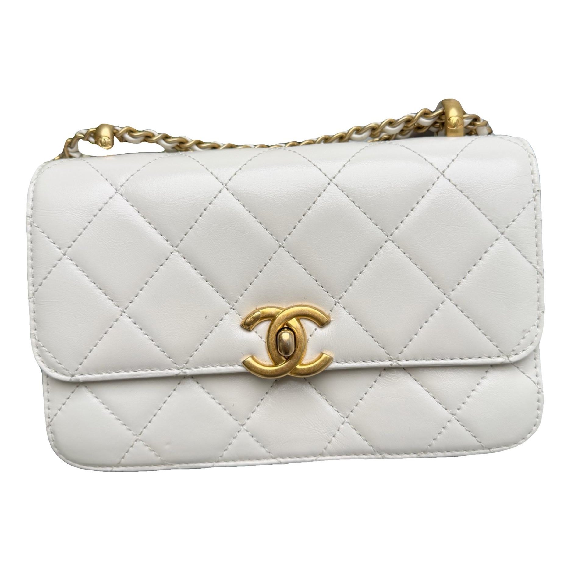 Wallet On Chain Timeless/Classique leather crossbody bag