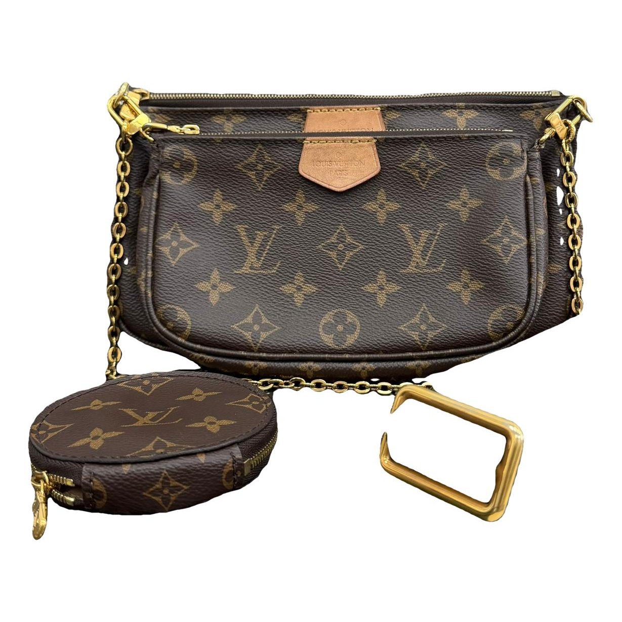 Multi Pochette Accessoires leather handbag