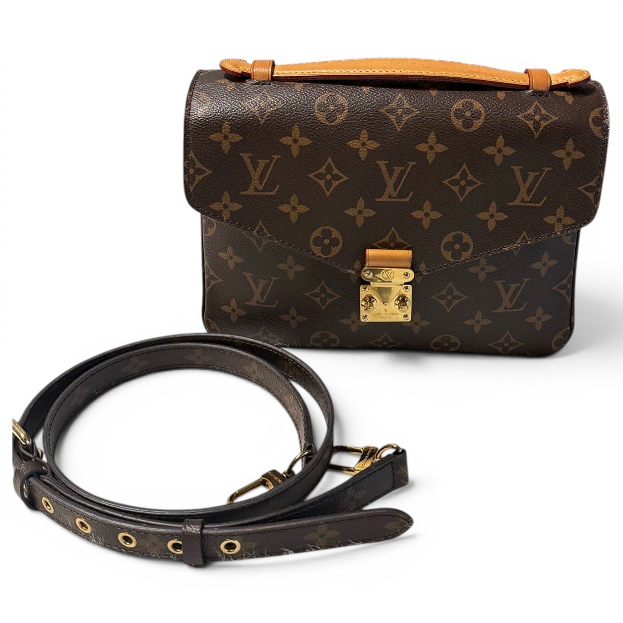 Metis leather crossbody bag