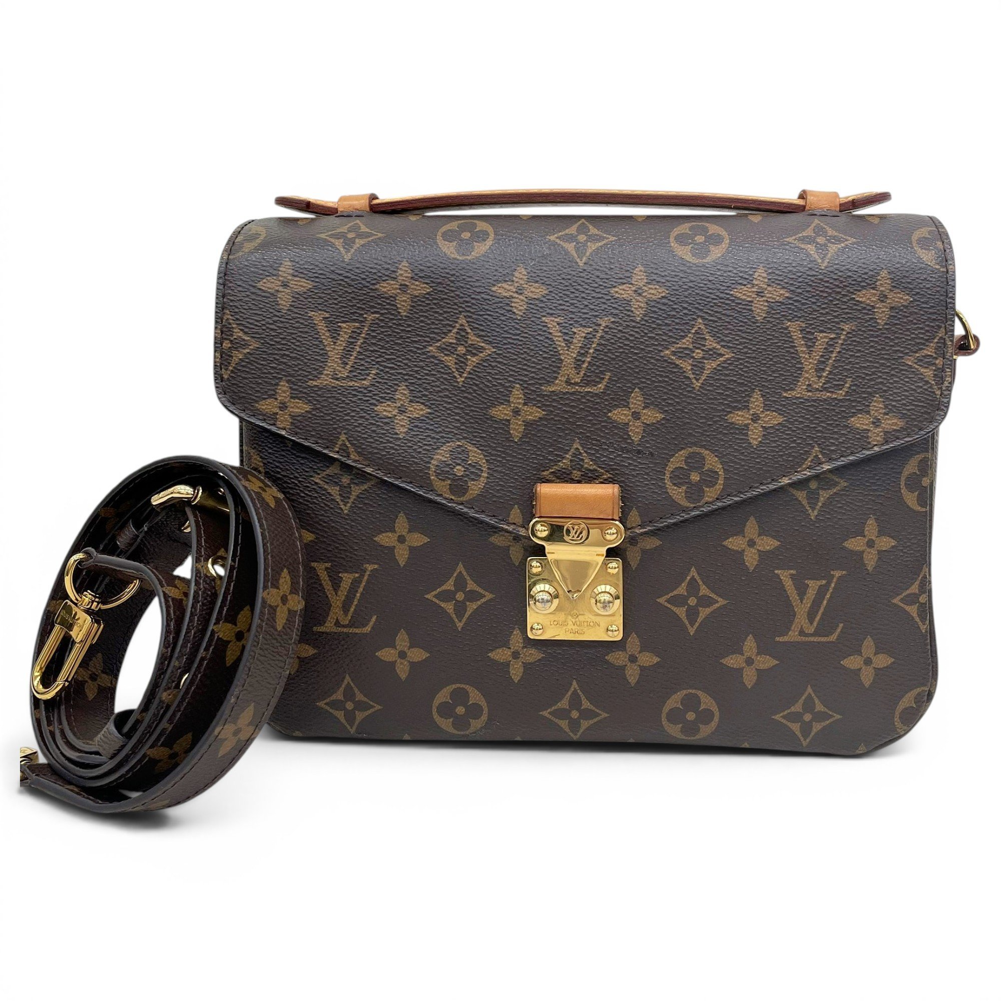Metis leather crossbody bag