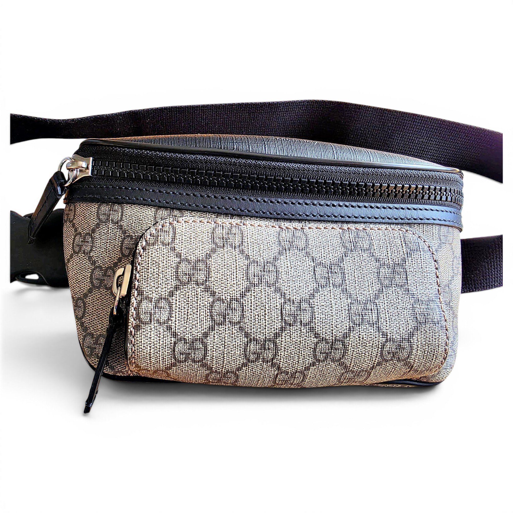 Patent leather crossbody bag