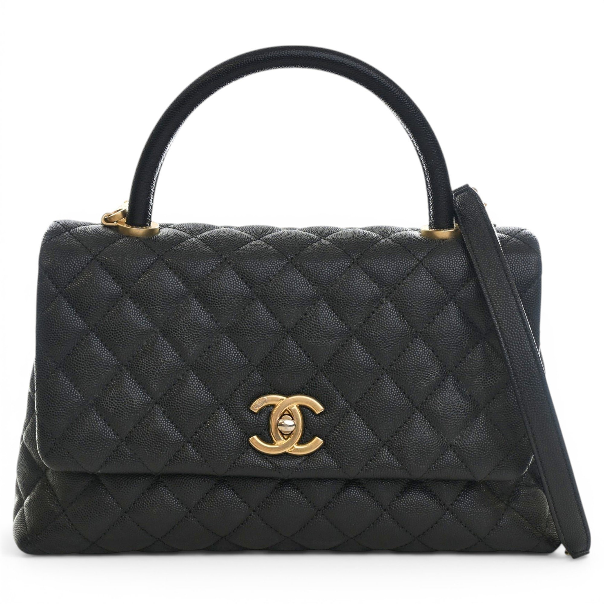 Coco Handle leather tote