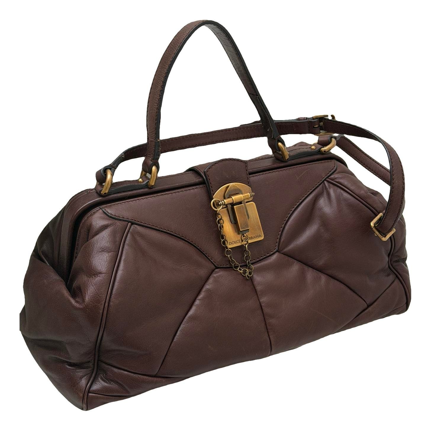 Leather tote