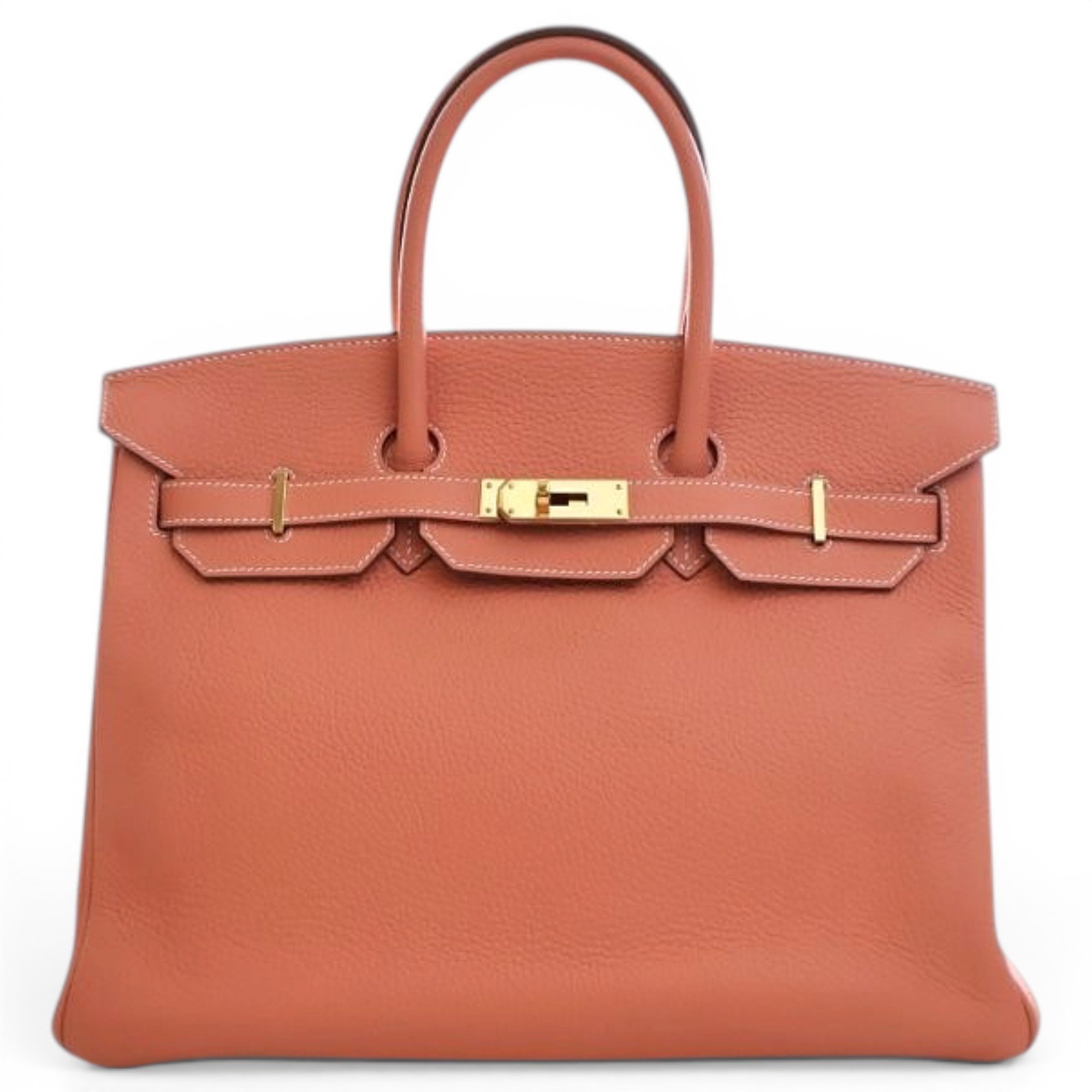 Birkin 35 leather tote