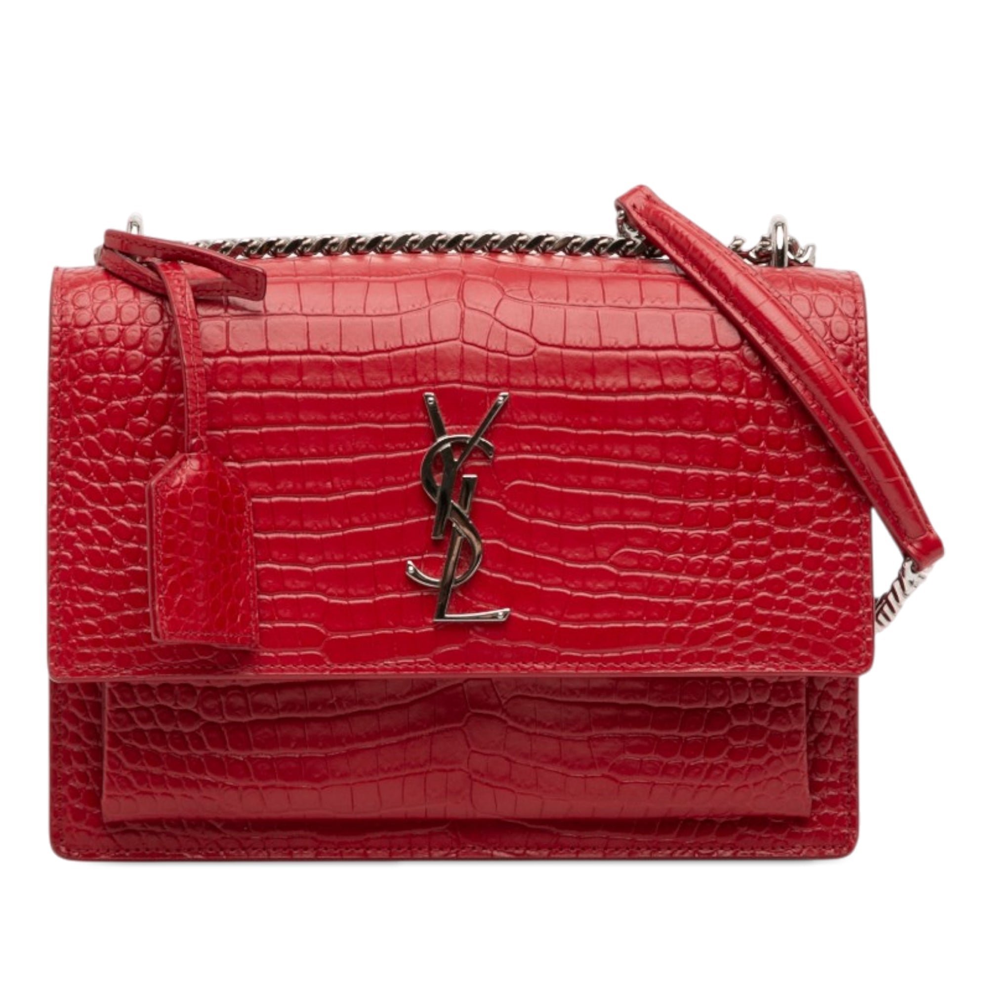 Leather crossbody bag