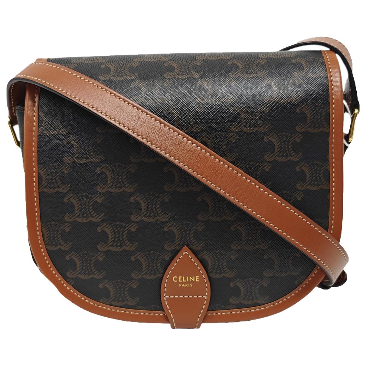 Folco leather crossbody bag