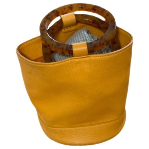Medium Bonsai leather handbag