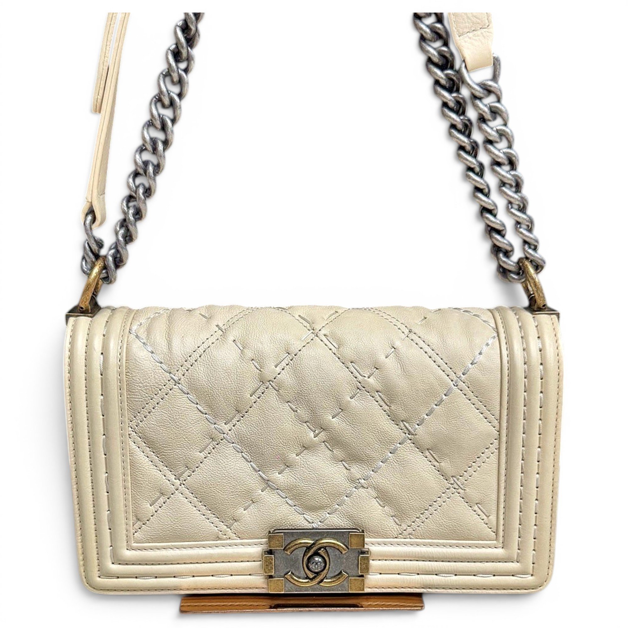Boy leather handbag
