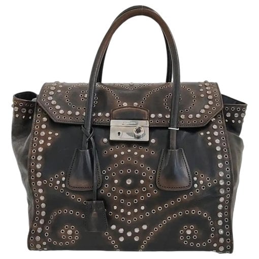 Leather handbag